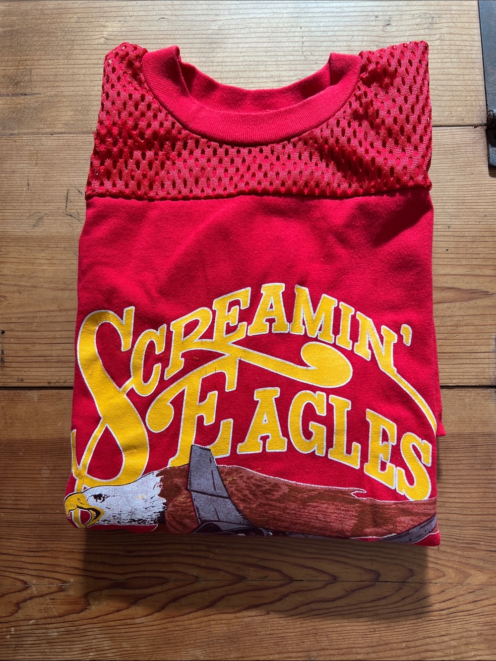 Tee shirt Men’s Med Clark Air Base Philippines Screamin’ Eagles VTG